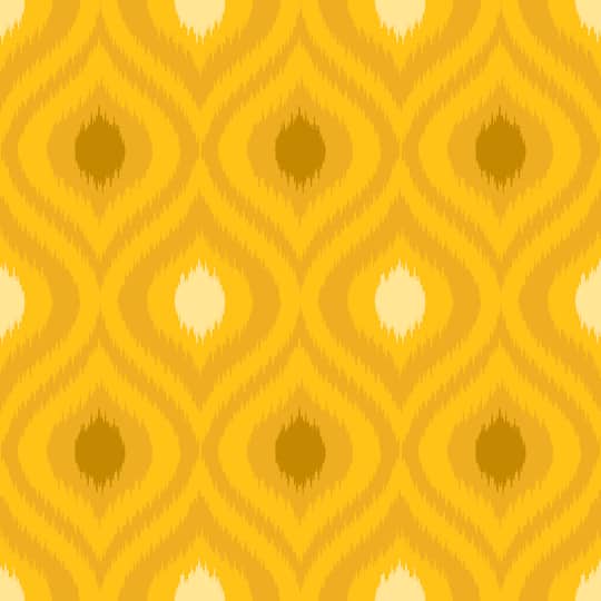 Springs Creative Tonal Ikat Golden Yellow Quilting Cotton Fabric